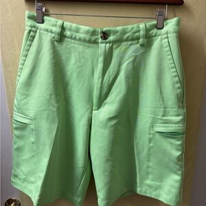 Men’s Izod Bright Green Golf Shorts